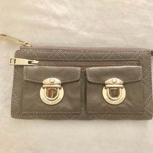 Marc Jacobs Collection Wallet with gold hardware